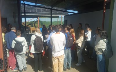 Visita del IES de Tapia. Proyecto Erasmus+