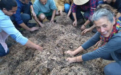 Encuentro grupo de productoras de Eo Alimenta en Finca El Cabillón